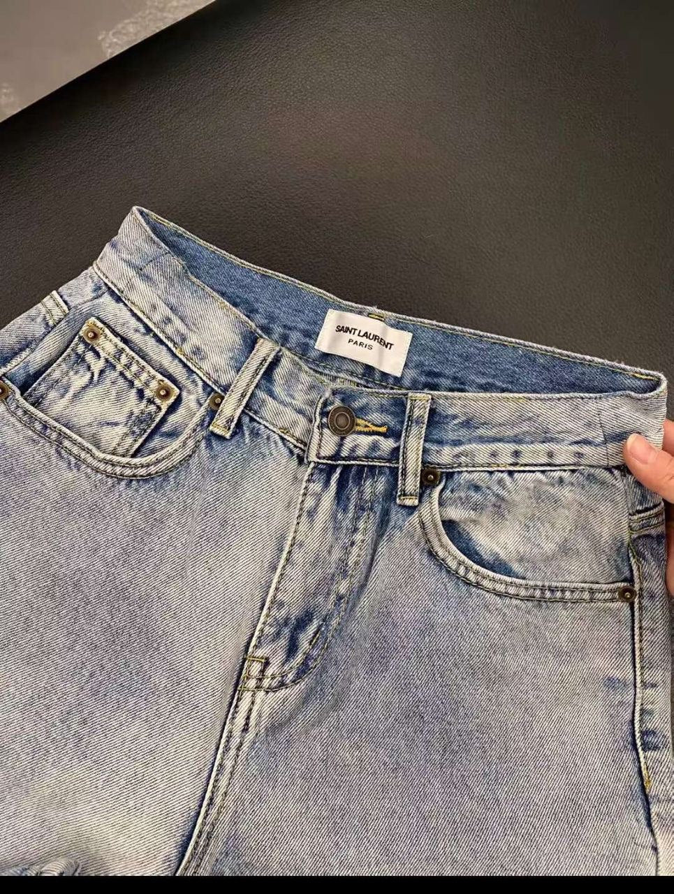 High-waisted YL jeans