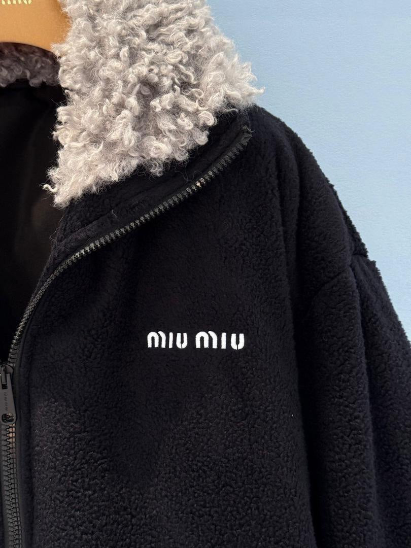 Cropped Fleece Jacket