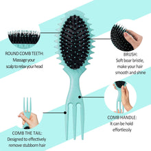 Load image into Gallery viewer, 3 in 1 Trident Hair Brush
