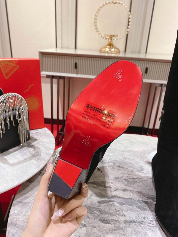 Women’s Embroidered Knee-High Boots