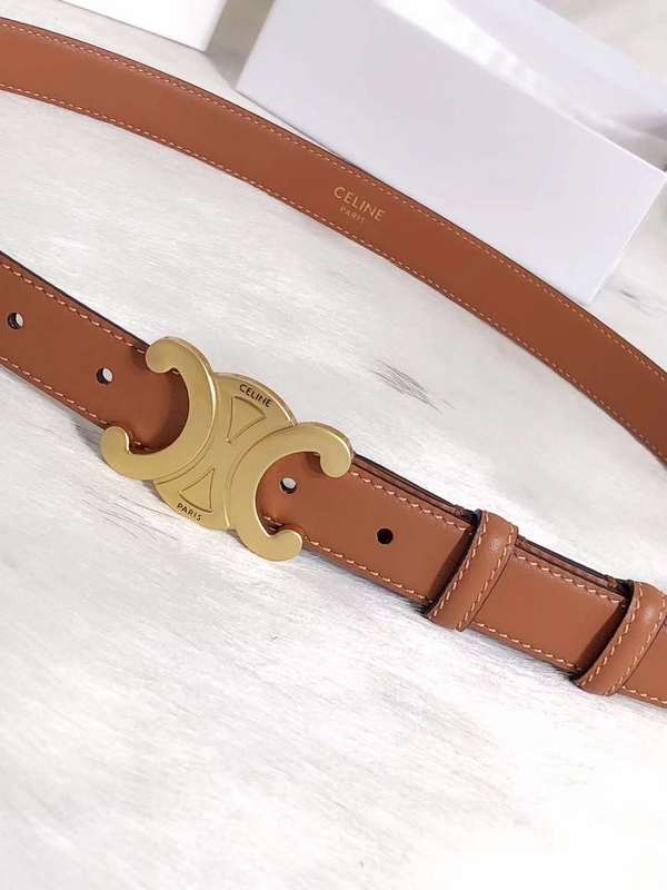 Slim Leather Belt