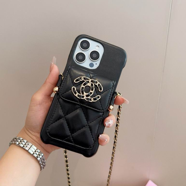 Quilted Chain Phone Case