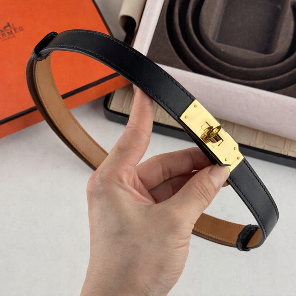 Adjustable Leather Belt 18MM