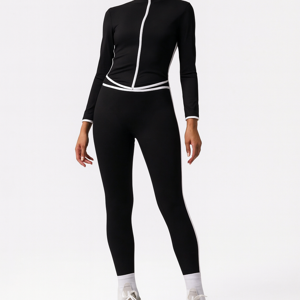 Contrast Trim Sports Set
