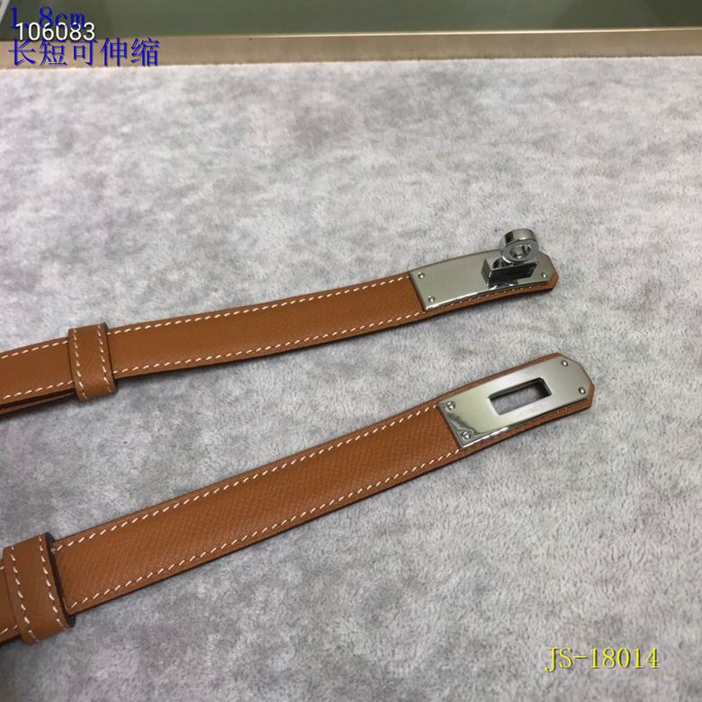 Adjustable Leather Belt 18MM
