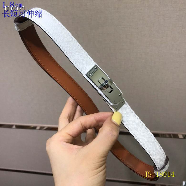 Adjustable Leather Belt 18MM