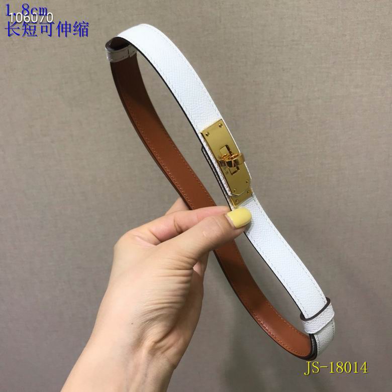 Adjustable Leather Belt 18MM