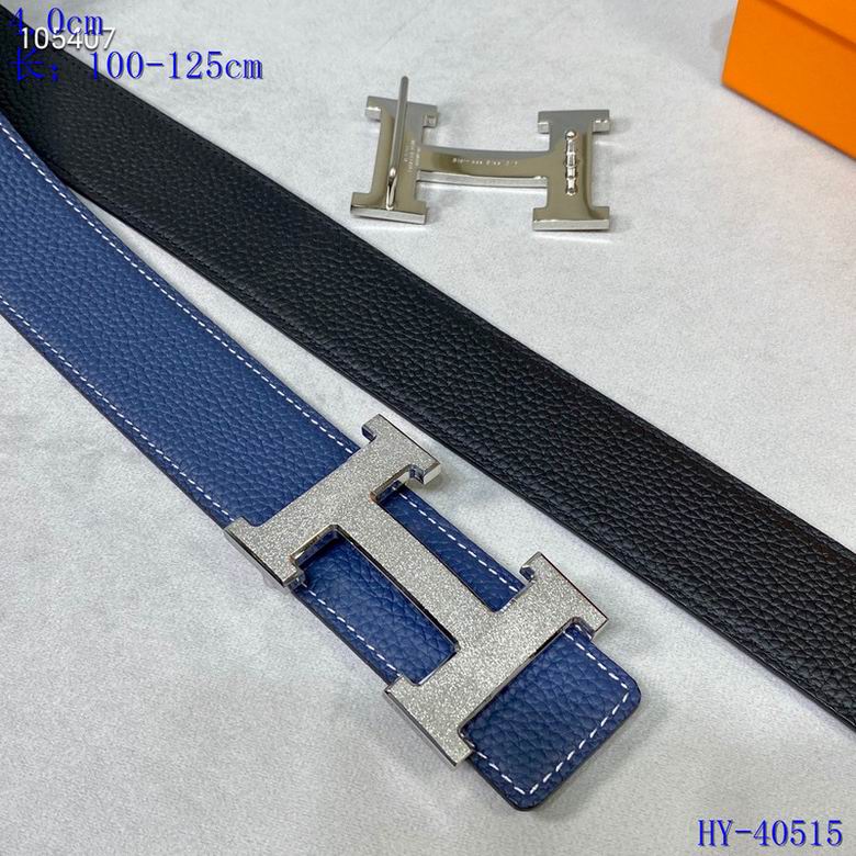 Iconic Reversible Leather Belt