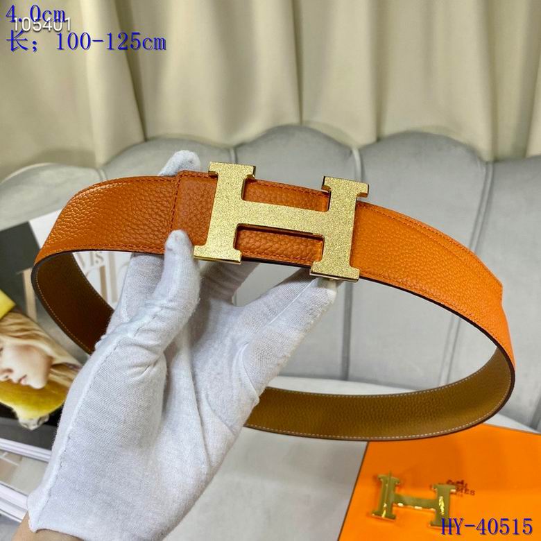 Iconic Reversible Leather Belt