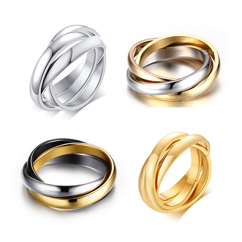 Trinity Interlocked Ring