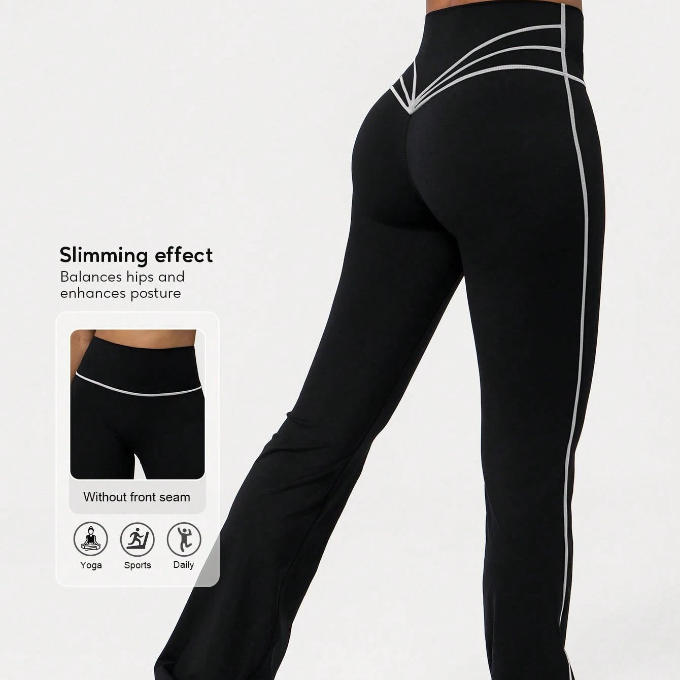 Flare Butt-Lifting Leggings