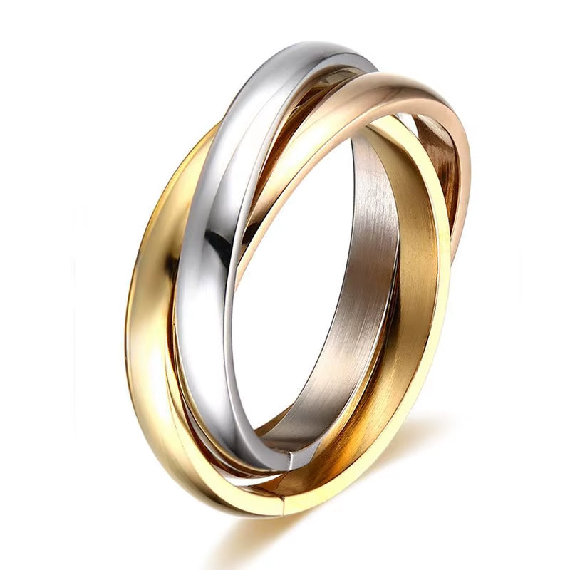 Trinity Interlocked Ring