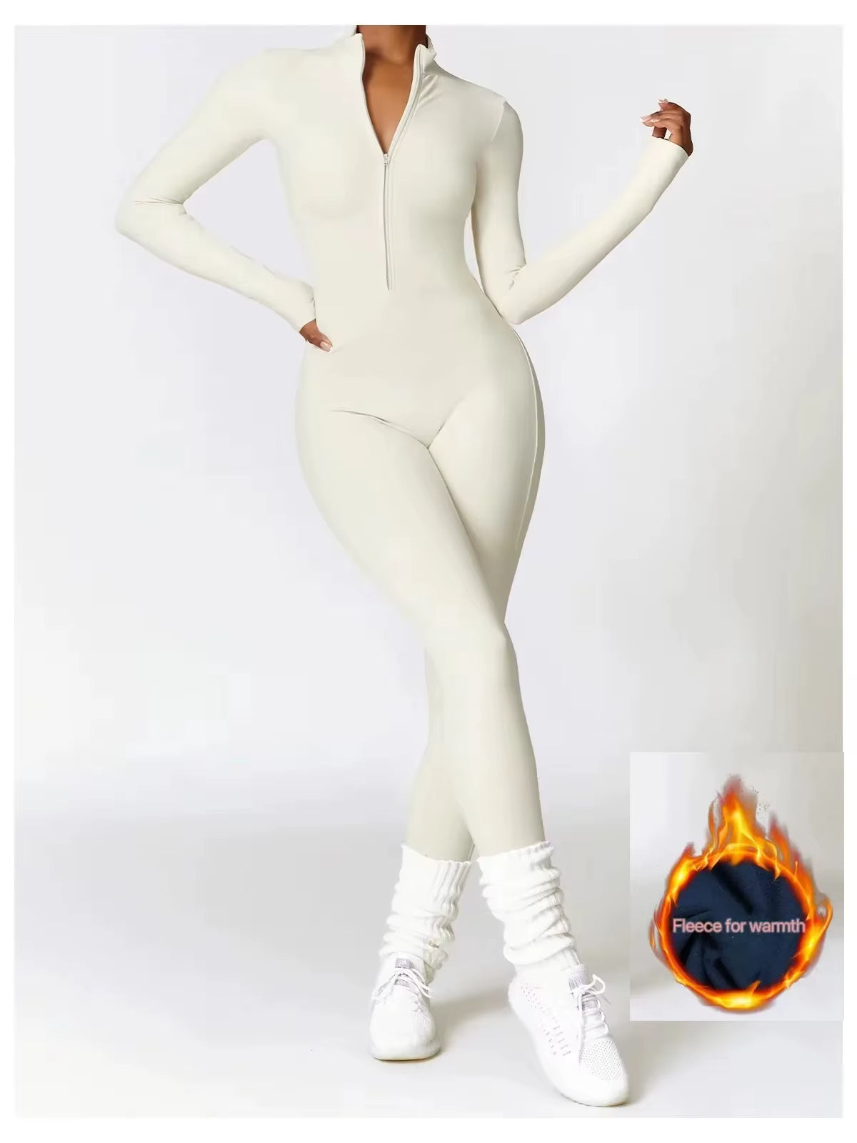 Thermal long-sleeve jumpsuit
