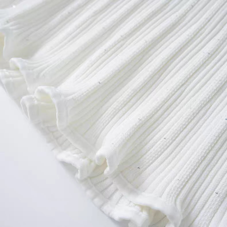 Ribbed Knit Mini Dress