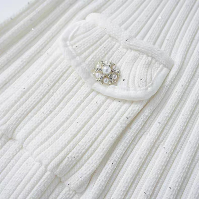 Ribbed Knit Mini Dress