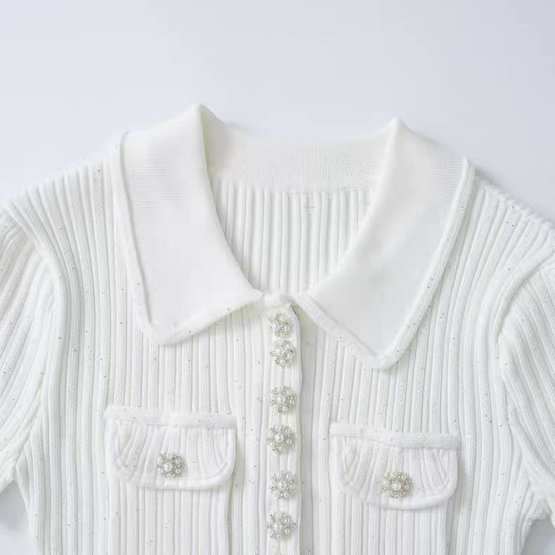 Ribbed Knit Mini Dress