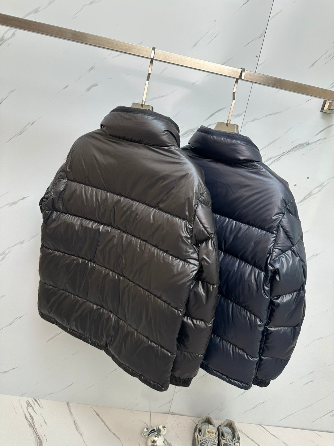 Solid Color Patch Down Jacket – Wiskin