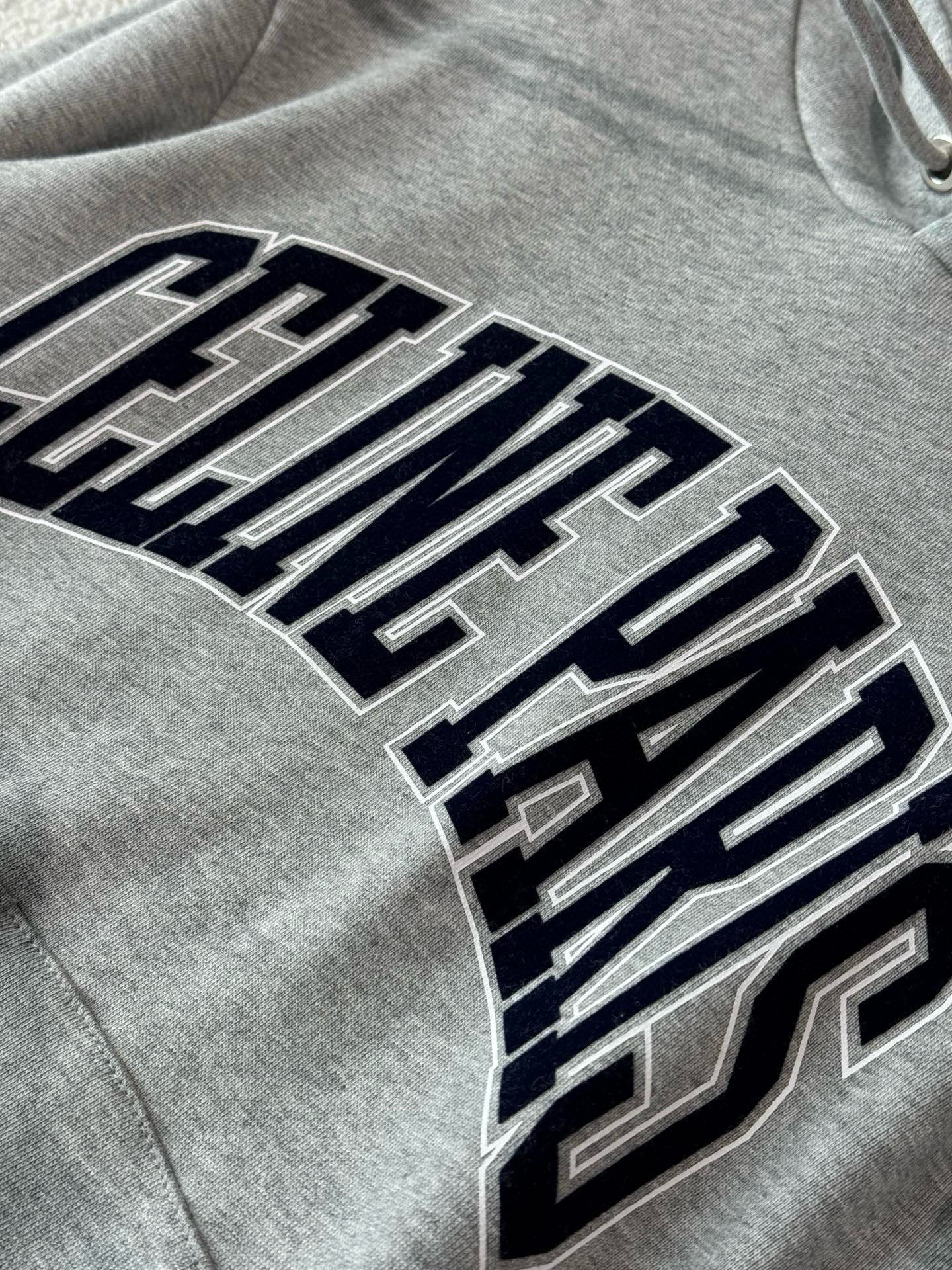 Gray Logo Hoodie