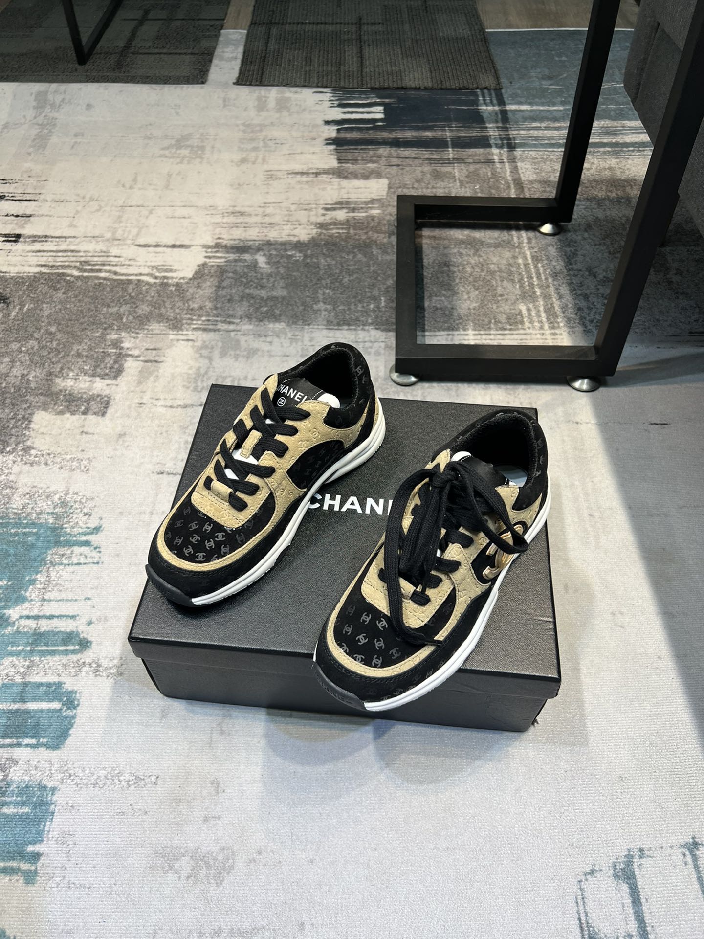 Premium Suede & Mesh Sneakers