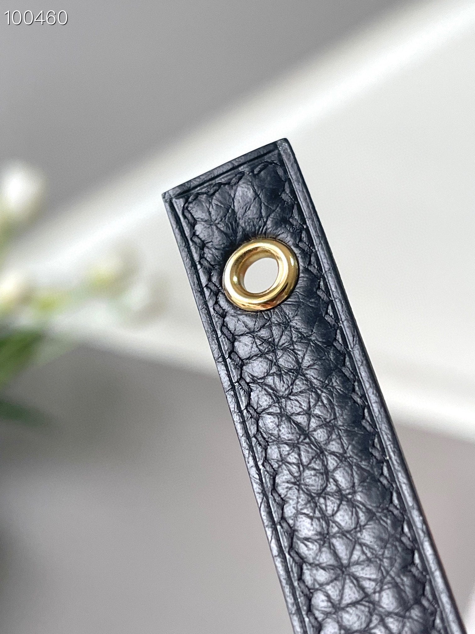 22cm Leather Bucket Bag