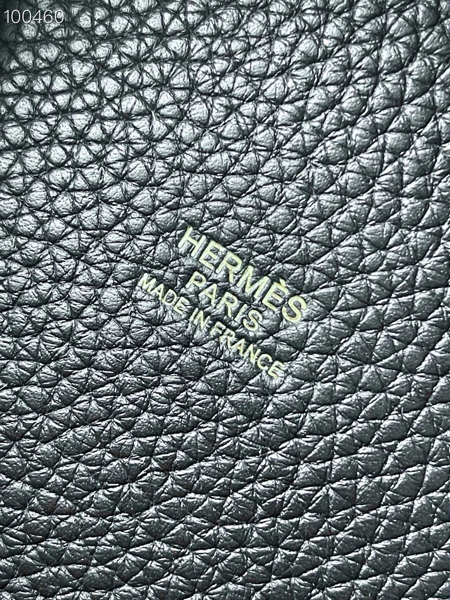 22cm Leather Bucket Bag