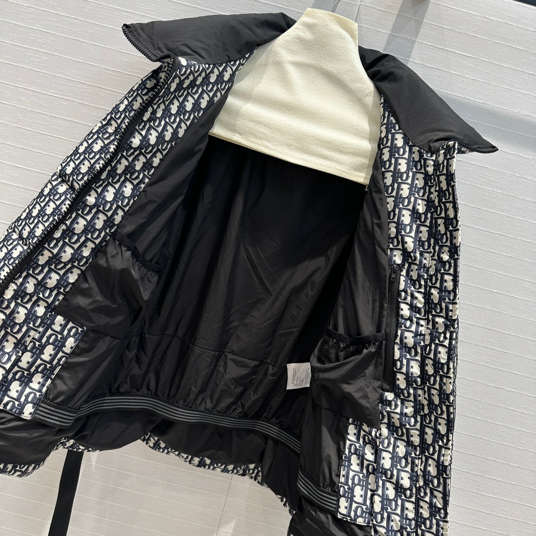 High-Neck Technical Down Jacket