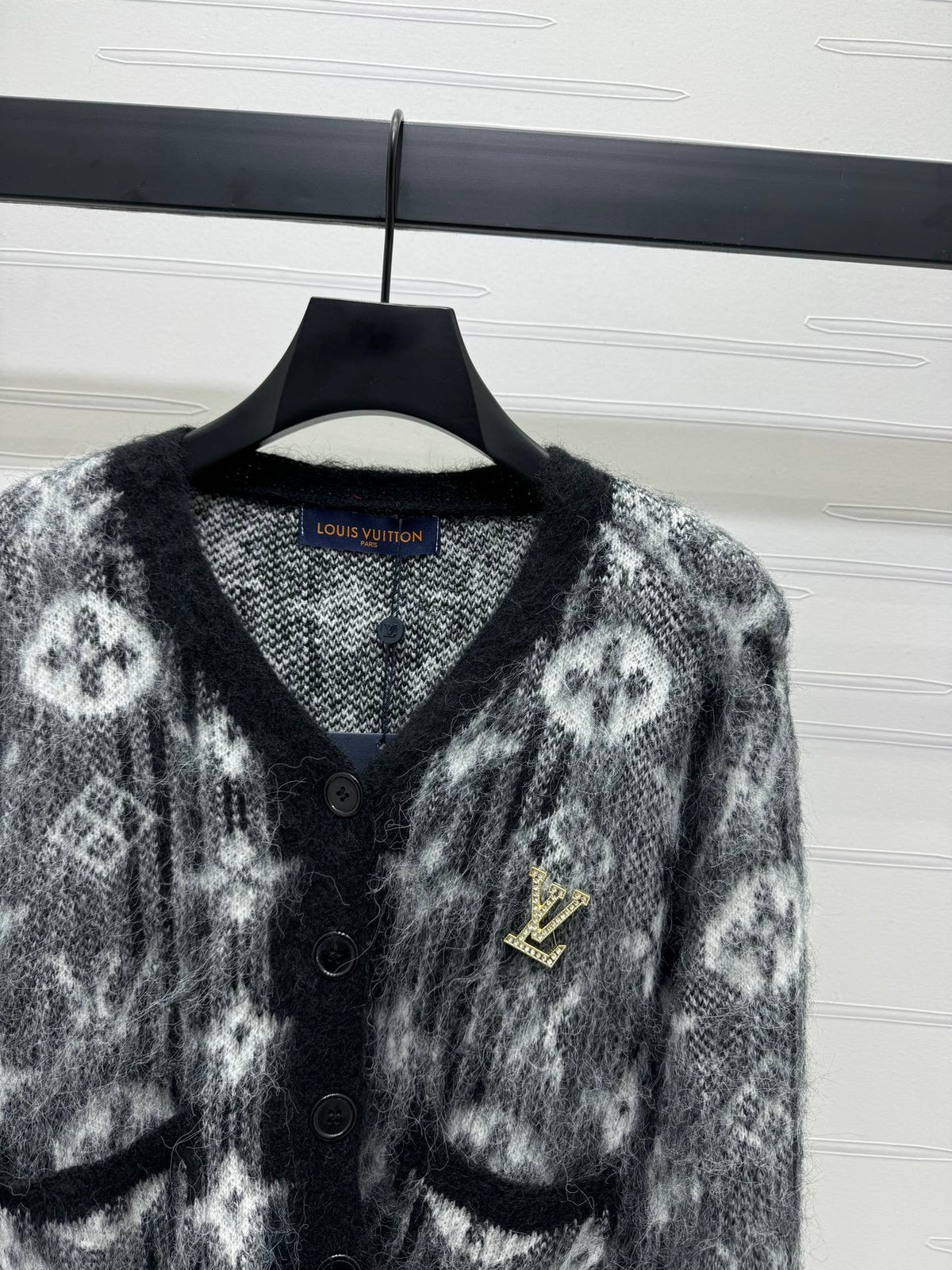 Monogram Knit Cardigan – Wiskin