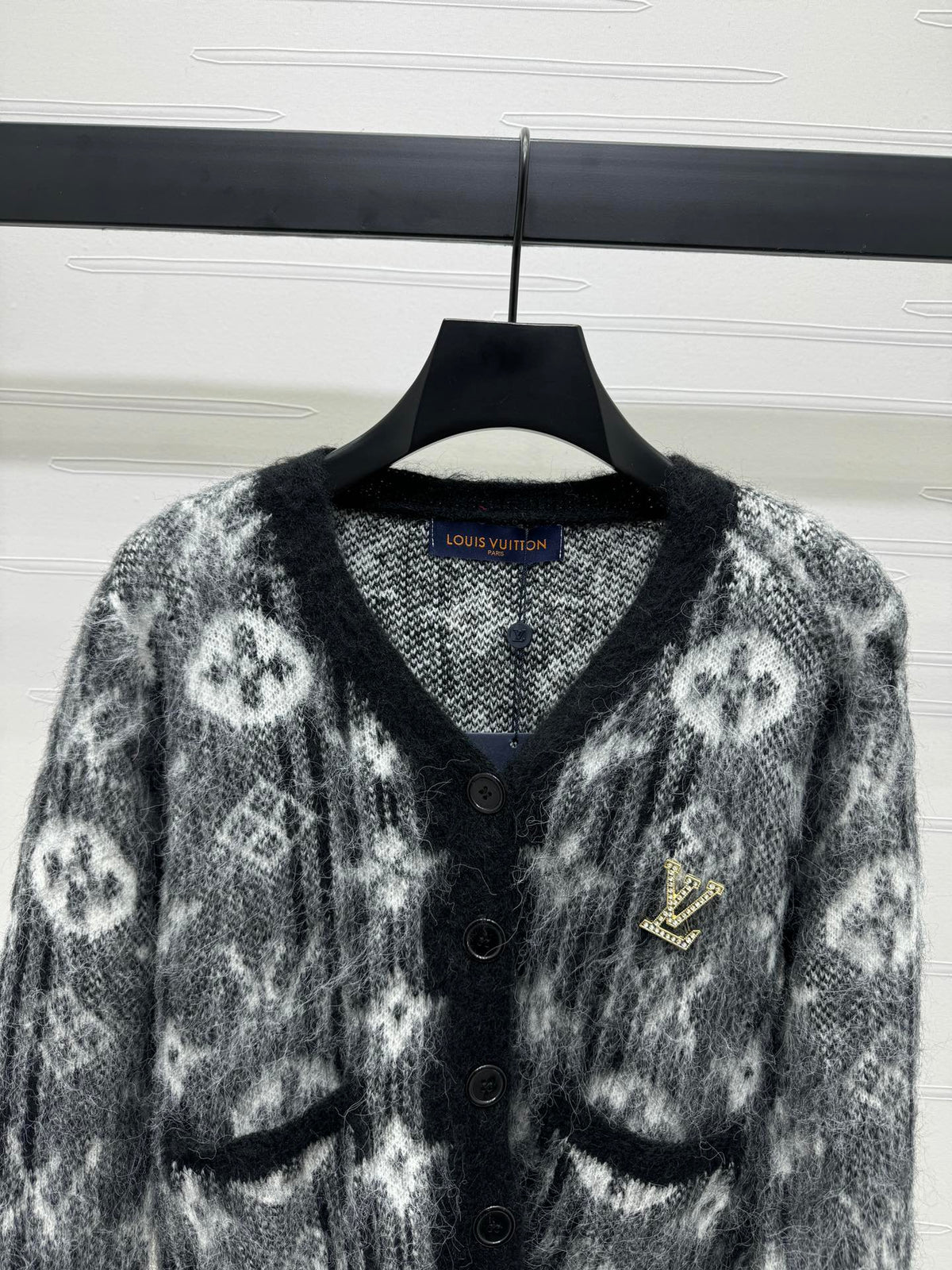 Monogram Knit Cardigan – Wiskin