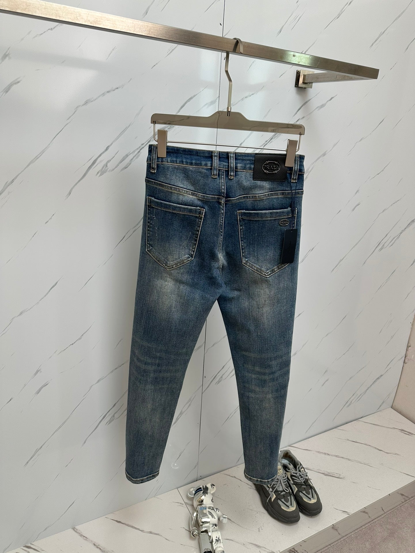 Men’s Premium Washed Denim Jeans