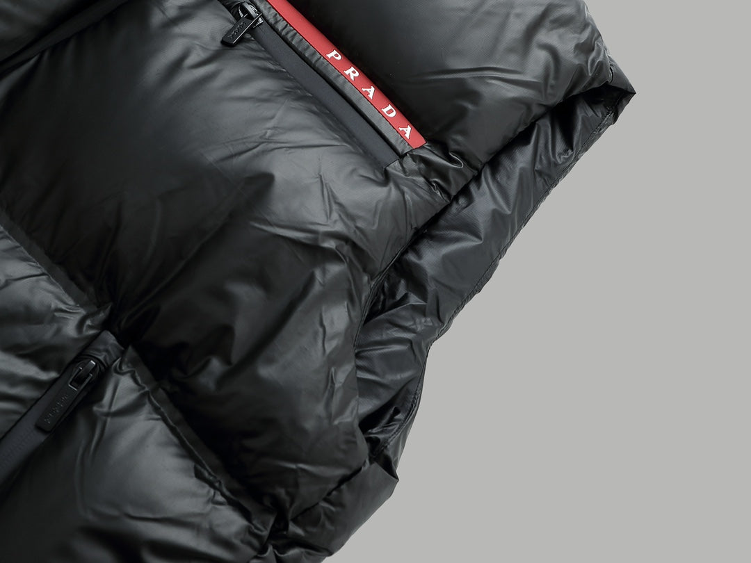 Glossy Goose Down Vest