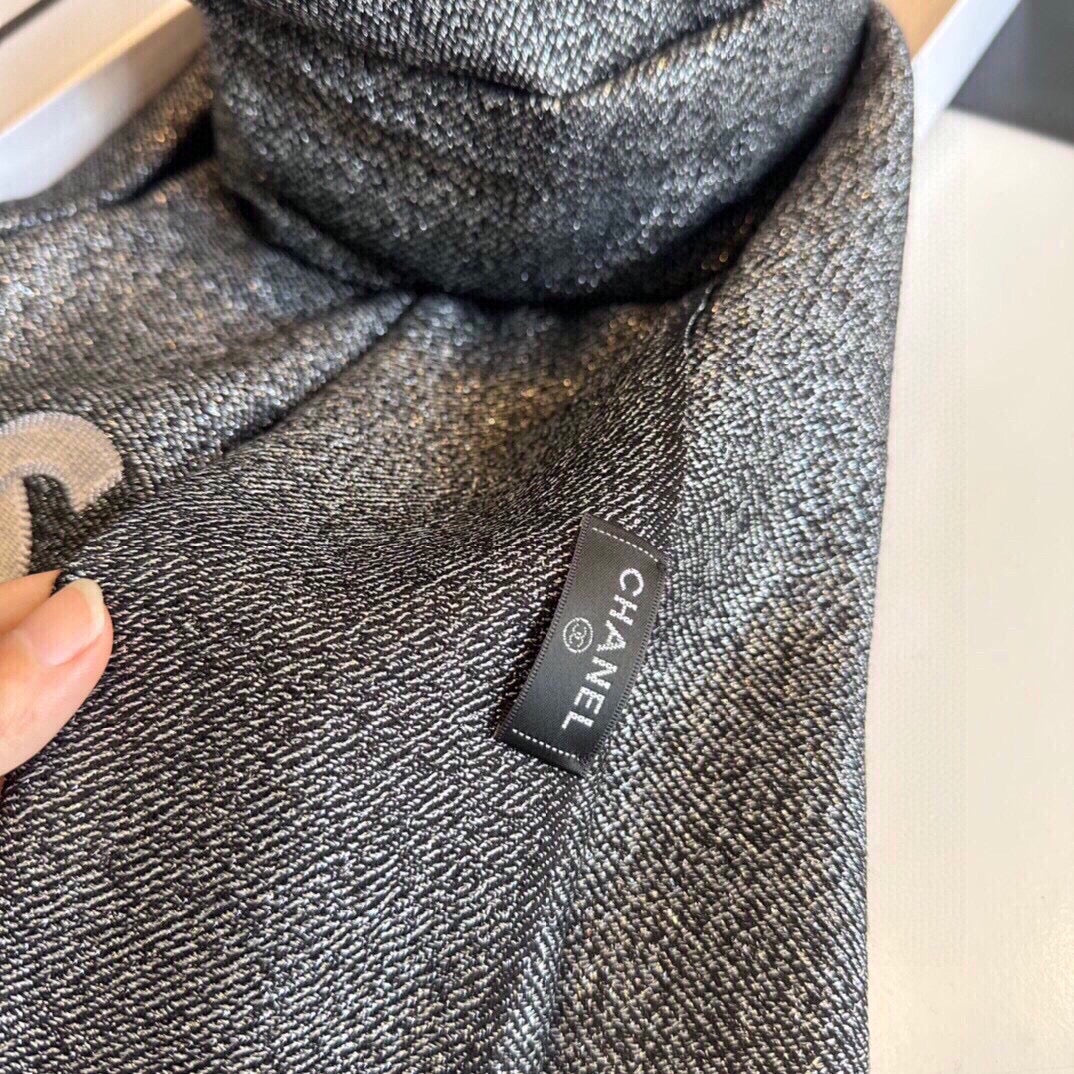 Embellished Cashmere Scarf