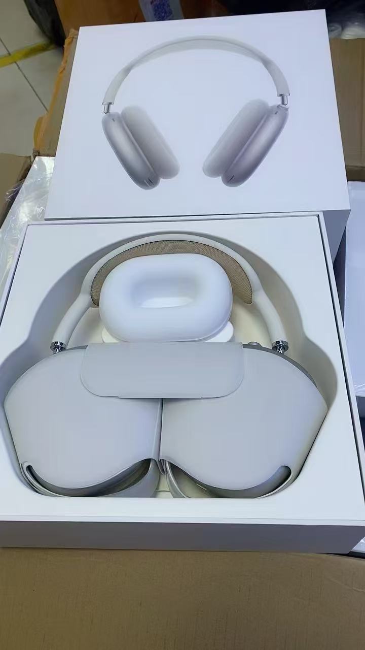 Beige Wireless Over-Ear Headphones