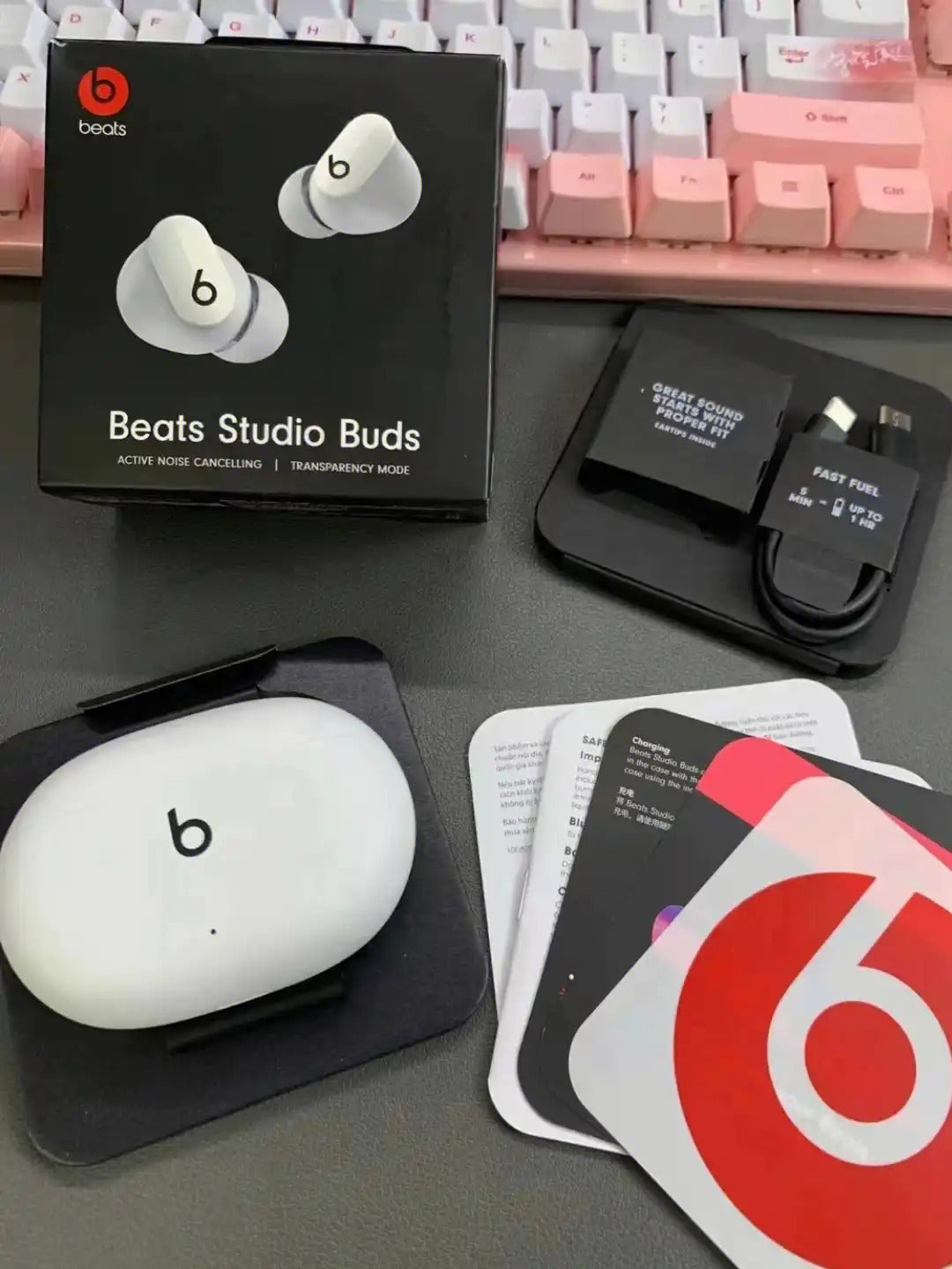 Wireless Noise-Cancelling Earbuds