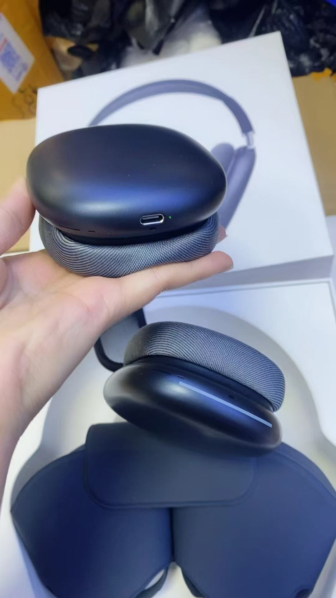 Navy Wireless Over-Ear Headphones