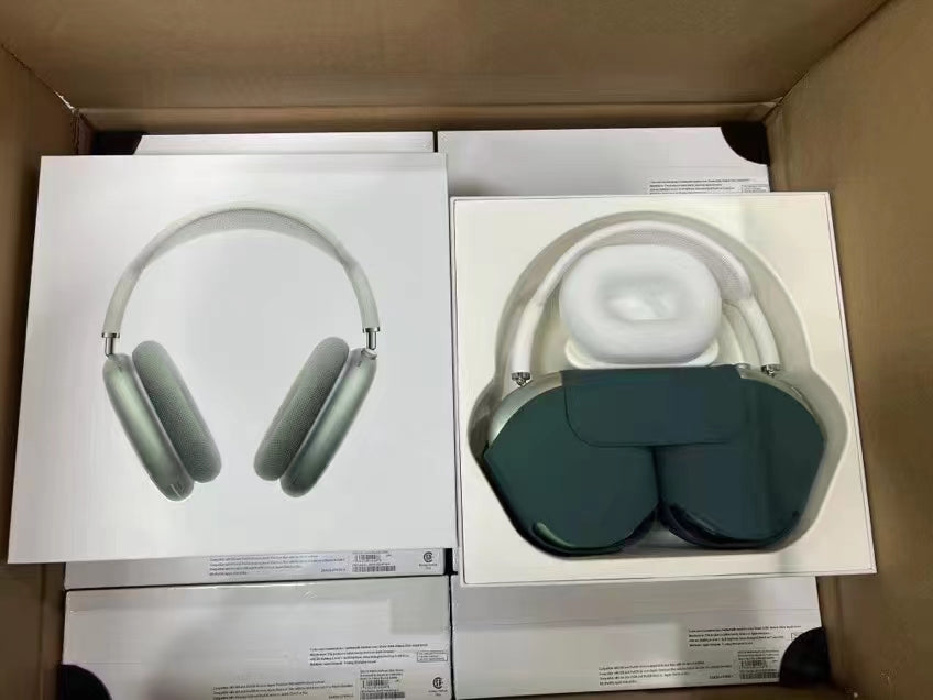Green Wireless Over-Ear Headphones