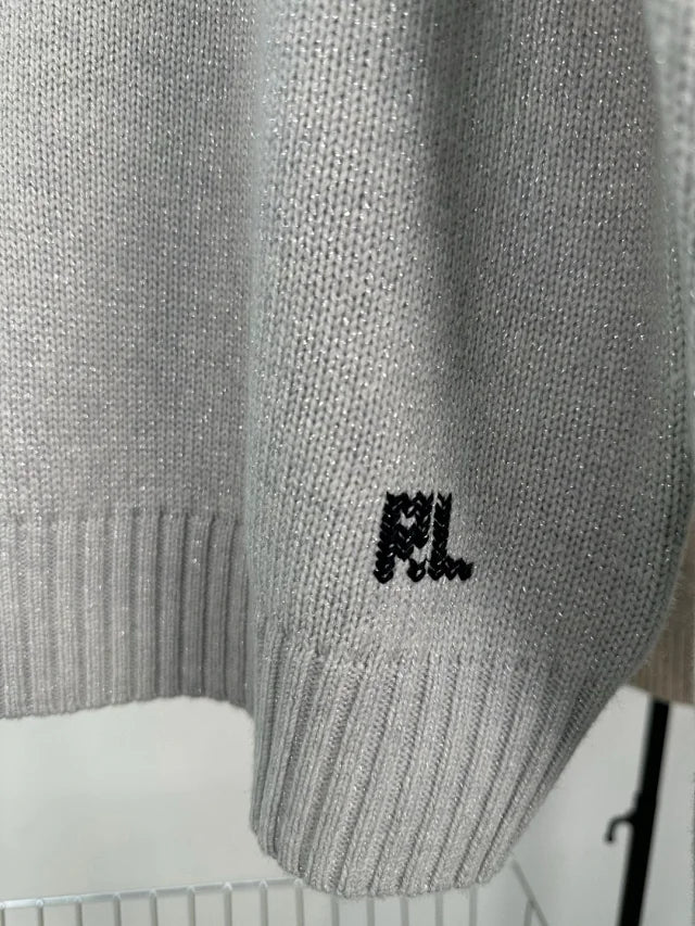 Tuxedo Bear Knit Sweater